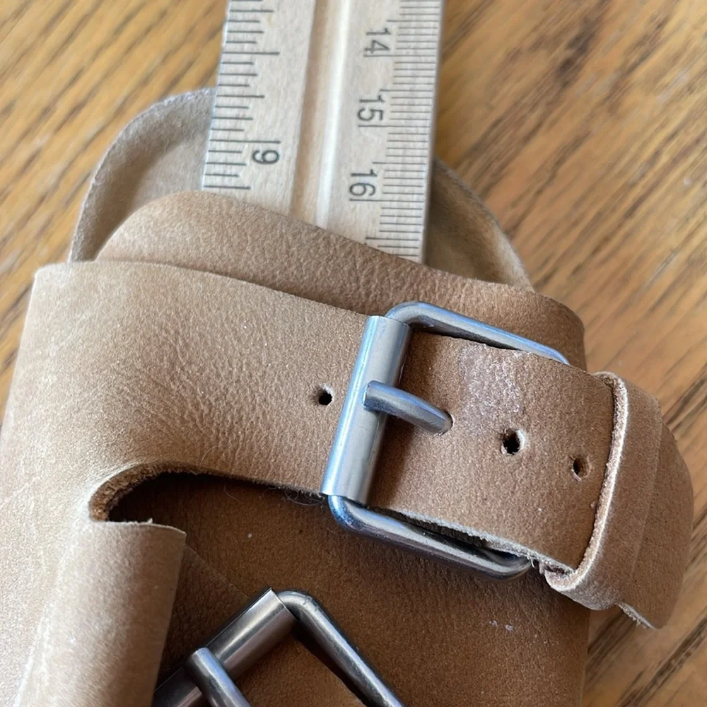 Zara Leather Baby Sandals Size 25